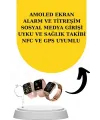 Bileklikli Amoled Ekran Akıllı Saat Ve Dijital Göstergeli Kablosuz Bluetooth Kulaklık Anc/ Enc