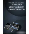Bileklikli Amoled Ekran Akıllı Saat Ve Dijital Göstergeli Kablosuz Bluetooth Kulaklık Anc/ Enc
