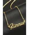 Binnur isimli kolye (Kişiye Özel)