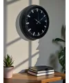 Black Baseline 40 Cm Metal Duvar Saati