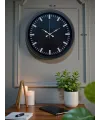 Black Baseline 40 Cm Metal Duvar Saati