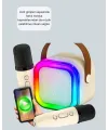 Bluetooth 5.0 Destekli Kablosuz Karaoke Hoparlör
