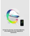 Bluetooth 5.0 Hoparlör – Kablosuz Şarj, Rgb Gece Lambası Ve Fm Radyo