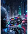 Bluetooth 5.3 Motosiklet Kask Intercom Kulaklık 1000 Metre Ipx6 Su Geçirmez