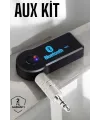 Bluetooth Araç Kiti Bt 350 Aux Çıkışlı Tüm Araçlara Uyumlu
