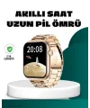 Bluetooth Arama Özellikli Akıllı Saat Uzun Pil Ömürlü