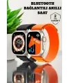 Bluetooth Bağlantılı 49mm Dokunmatik Akıllı Saat Sağlık Ve Spor Takip Özellikli