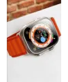 Bluetooth Bağlantılı 49mm Dokunmatik Akıllı Saat Sağlık Ve Spor Takip Özellikli