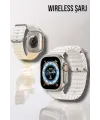 Bluetooth Bağlantılı 49mm Dokunmatik Akıllı Saat Sağlık Ve Spor Takip Özellikli