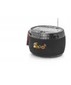 Bluetooth Fm Radyo Usb Tf Aux Solar Şarjli Taşinabi̇li̇r Kamp Hoparlör FP396S