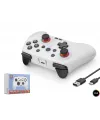 Bluetooth Gamepad Pc Ios Android Switch Ps3 Ps4 Uyumlu Rgb - Beyaz ND505W