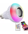 Bluetooth Hoparlör Akıllı Led Ampul Lamba