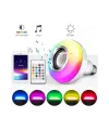 Bluetooth Hoparlör Akıllı Rgb Led Işık Renk Değiştirme Ses Bombası Ampül Görünümlü