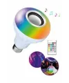 Bluetooth Hoparlör Akıllı Rgb Led Işık Renk Değiştirme Ses Bombası Ampül Görünümlü