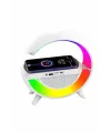 Bluetooth Hoparlör G Şekli Atmosfer Akıllı Rgb Lamba Wireless Kablosuz Şarj