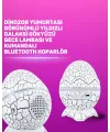 Bluetooth Hoparlör Özellikli 7 Renkli Gece Aydınlatması