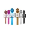 Bluetooth Hoparlör Usb Aux Sd Kart Kaoroke Mikrofon Uzun Pil Ömrü