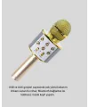 Bluetooth Karaoke Mikrofon Şarjlı Uzun Pil Ömürlü Çok Fonksiyonlu