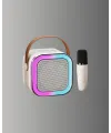 Bluetooth Karaoke Mikrofon Ve Hoparlör Seti Taşınabilir