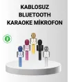 Bluetooth Karaoke Mikrofon – Yüksek Ses Kalitesi, Yankı Efektli, Uzun Ömürlü Pil