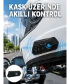 Bluetooth Kask Kulaklığı Intercom 5.0 Bluetooth Android Ve İos Uyumlu Yeni Nesil
