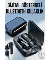 Bluetooth Kulaklık Dijital Göstergeli Kablosuz Uzun Pil Ömrü