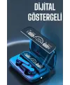 Bluetooth Kulaklık Dijital Göstergeli Kablosuz Uzun Pil Ömrü