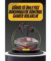 Bluetooth Kulaklık Hd Ses Kaliteli Işıklı Metal Kasa Ios Android Uyumlu Mikrofonlu