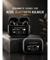 Bluetooth Kulaklık Kablosuz Ekranlı Anc/enc Destekli Dokunmatik