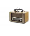 Bluetooth Nostaljik Hoparlör Fm Kumandalı 31 X 17.7 X 19.9 Cm NS6670BT