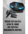 Bluetooth Oyuncu Kulaklığı Led Işıklı Kablosuz Anc Özelliği
