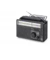 Bluetooth Solar Panelli Fm Radyo Usb Tf Nostaljik Hoparlör - Siyah NS9951BTS