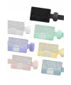 Bluetooth Touchpad Klavye Ultra İnce Taşınabilir Q Klavye