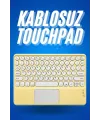 Bluetooth Touchpad Klavye Ultra İnce Taşınabilir Q Klavye Yeni Nesil