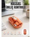 Bluetooth Ve Usb Destekli Kablosuz Şeffaf Mouse Sessiz Kullanım Yeni Nesil