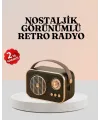Bluetooth’lu Retro Radyo – Fm Destekli Nostaljik Hoparlör