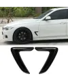 BMW Tip Çamurluk Havalandırma Venti Kısa Parlak Siyah NKT98
