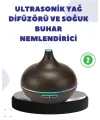 Bn01 Uçucu Yağ Uyumlu Renkli Led Işıklı Nemlendirici
