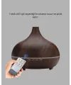 Bn01 Uçucu Yağ Uyumlu Renkli Led Işıklı Nemlendirici