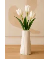 Bohem Tarz 15 Cm Orta Boy Vazo Çizgili Iskandinav Vazo Dekoratif Çiçeksiz Pinterest Hediyelik