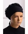 Bone - Dikişli Fırfırlı Bone Bandana
