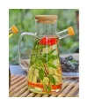 Borosilikat Cam 900 ml. Yağdanlık