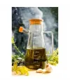 Borosilikat Cam 900 ml. Yağdanlık