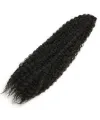 Brazilian Afro Dalgası Saç - Siyah
