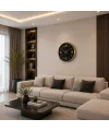 Bronze Prestij 52 x 52 Cm Duvar Saati
