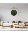 Bronze Prestij 52 x 52 Cm Duvar Saati