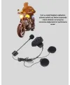Bt22 Kask Bluetooth Kulaklık 5.0 – Suya Dayanıklı, Gürültü Önleyici, Uzun Pil Ömürlü