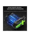 Bt26 Motosiklet Kask Kulaklık Bluetooth Rgb Işıklı 2 Eşleşme Özellikli 1000 Mah Intercom