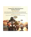 Bt26 Motosiklet Kask Kulaklık Bluetooth Rgb Işıklı 2 Eşleşme Özellikli 1000 Mah Intercom