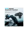 Bt35 Kask Kulaklık Bluetooth 5.0 Motosiklet Interkom Su Geçirmez Kablosuz Kulaklık